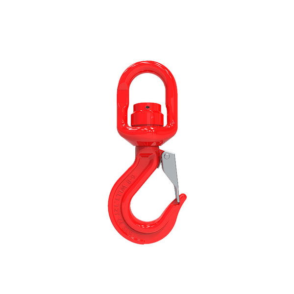 Swivel Sling Hook & Latch ¦ Grade 80 - BS EN 1677-2: 2000