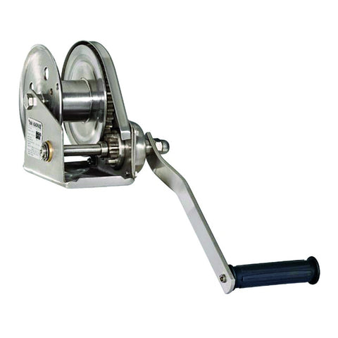 Pfaff Stainless Steel Spur Gear Drive Manual Wire Rope Winch
