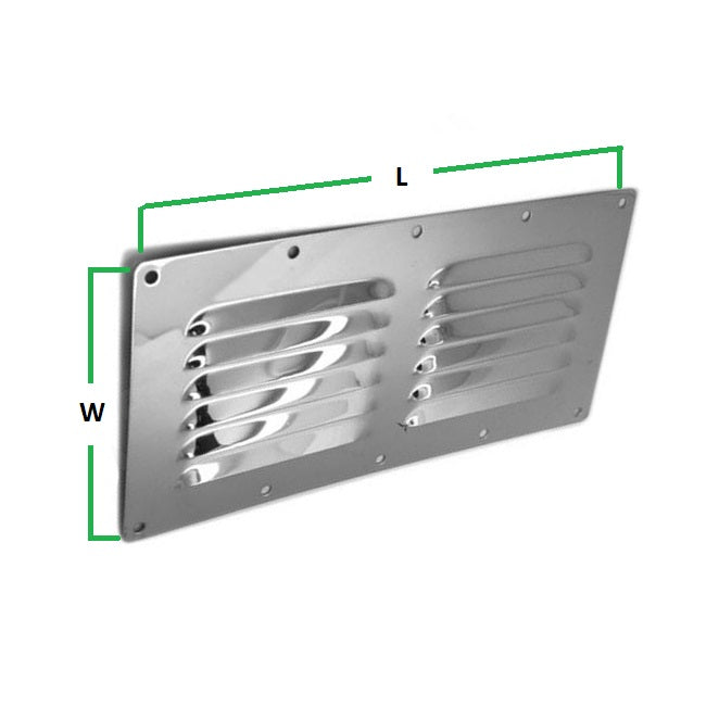 Horizontal Vent ¦ Stainless Steel