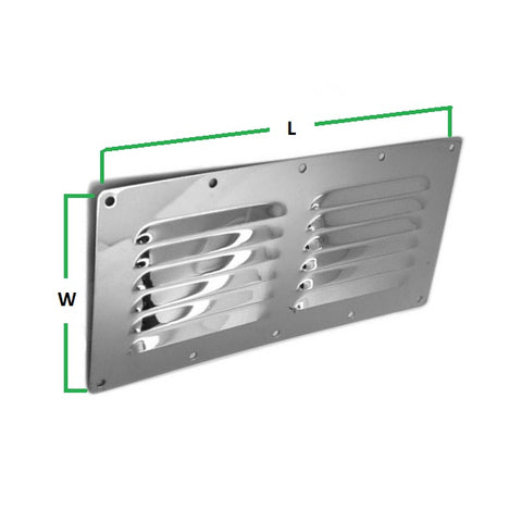 Horizontal Vent ¦ Stainless Steel