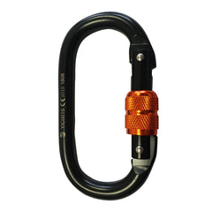 ARESTA Oval Screw Gate Steel Carabiner