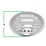 Round Vent ¦ Stainless Steel