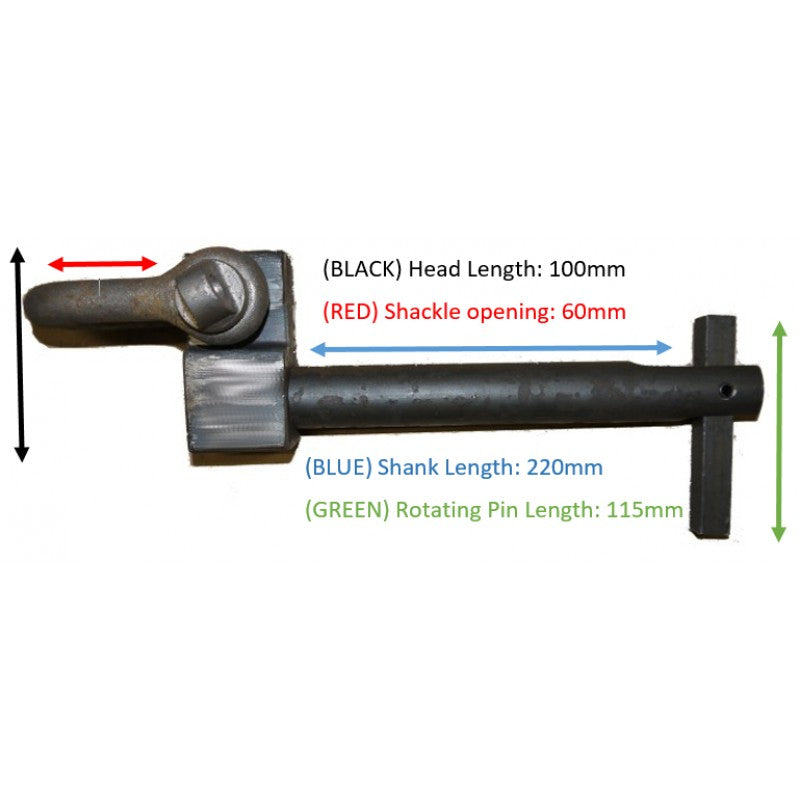 Man Hole Lifting Pin ¦ Shackle Type