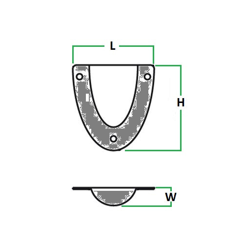 Shaped Vent ¦ Stainless Steel