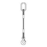 Single Leg Wire Rope Sling