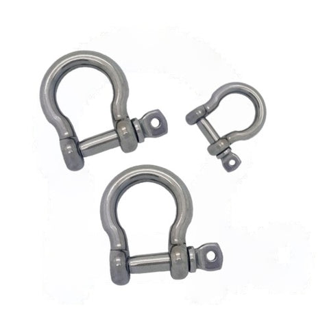 Commercial Pattern BOW Shackle ¦ Stainless Steel