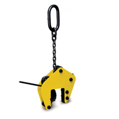 yellow wide jaw vertical lifting clamp