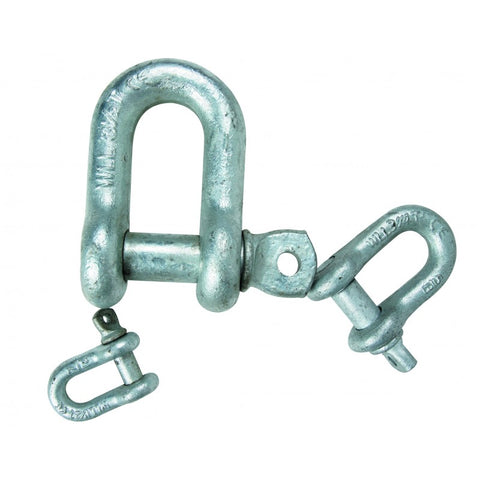 Galvanised DEE Shackle Screw Pin