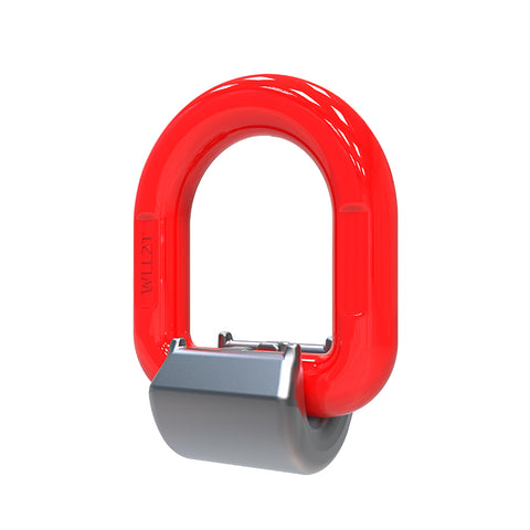 Weld on Pivoting D Link c/w Spring ¦ Grade 80