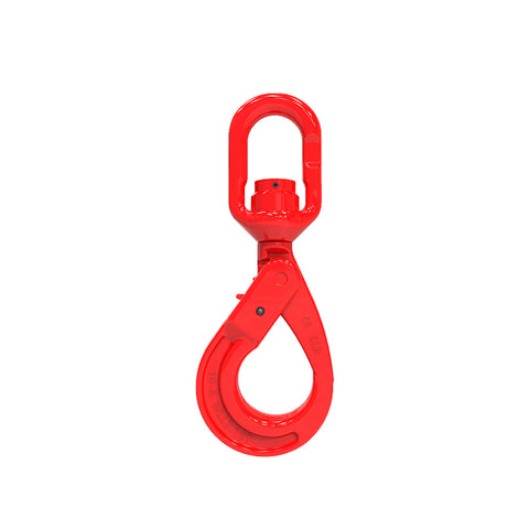 Swivel Self Locking Hook c/w Ball Bearing ¦ Grade 80